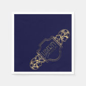 Fügen Sie Ihr Logo hinzu, ändern Sie die Hintergru Serviette (Vorderseite)