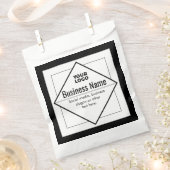 Fügen Sie Ihr Logo hinzu Anpassbare Vorlage Geschenktütchen (Ausgeschnitten)
