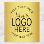 Fügen Sie Ihr Logo hinzu und erstellen Sie Ihr eig Weinetikett (Einzelnes Label)