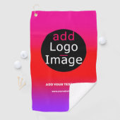 Fügen Sie Ihr Logo individuell anpassbarer Busines Golfhandtuch (Insitu)