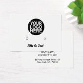 Fügen Sie Ihr Logo mit Adresse hinzu (Schreibtisch)