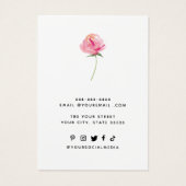 Fügen Sie Ihr Logo Modern Necklass Ohrring-Grafikk (Rückseite)