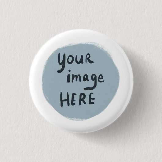 Fügen Sie Ihr LOGO oder Bild CUSTOM hinzu  Button (Vorderseite)