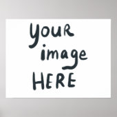 Fügen Sie Ihr LOGO oder Bild CUSTOM hinzu Poster (Vorne)