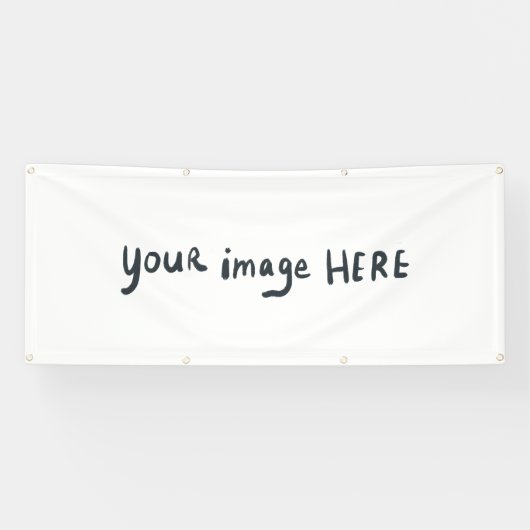 Fügen Sie Ihr LOGO oder Bild CUSTOM Vinyl hinzu Banner (Horizontal)