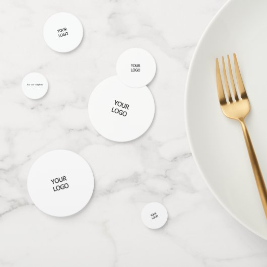 Fügen Sie Ihr Logo personalisierten Firmennamen hi Konfetti (Gruppe)