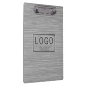 Fügen Sie Ihr Logo rustikales Stallholz hinzu Klemmbrett (Rechts)