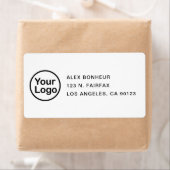 FÜGEN SIE IHR LOGO Simple White Rücksendeadresse H (Insitu)