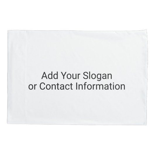 Fügen Sie Ihr Logo-Unternehmen Minimalistisch hinz Kissenbezug (Rückseite)