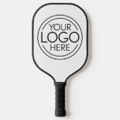 Fügen Sie Ihr Logo-Unternehmen Minimalistisch hinz Pickleball Schläger (Vorderseite)
