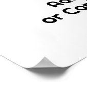 Fügen Sie Ihr Logo-Unternehmen Minimalistisch hinz Poster (Ecke)