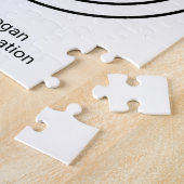 Fügen Sie Ihr Logo-Unternehmen Minimalistisch hinz Puzzle (Seite)