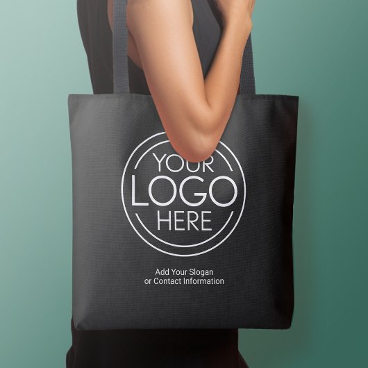 Fügen Sie Ihr Logo-Unternehmen Minimalistisch hinz Tasche