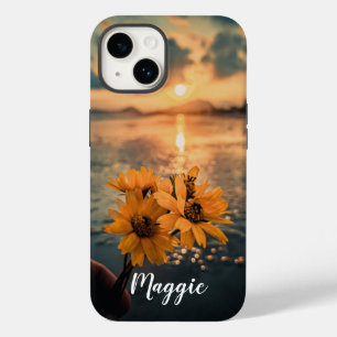 Fügen Sie Ihr schönes Foto Mit Monogramm niedliche Case-Mate iPhone 14 Hülle