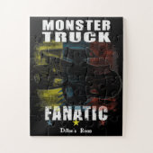 Fügen Sie Ihr Text-Monster-LKW-Puzzle hinzu Puzzle (Vertikal)