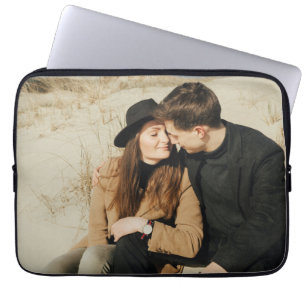Fügen Sie Ihr tolles Foto trendy hinzu Laptopschutzhülle