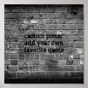 fügen Sie Ihr Zitat-Poster auf der witterten Ziege Poster