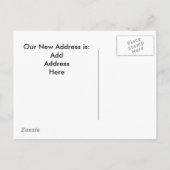 Fügen Sie Ihre Adresse zu dieser Postkarte "We re (Rückseite)