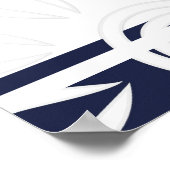 Fügen Sie Ihre benutzerdefinierten Striche-Blume N Poster (Ecke)