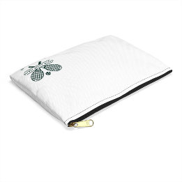 Fügen Sie Ihre Clubname Tennis Icons Green hinzu Zubehörtasche