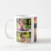 Fügen Sie Ihre eigene 5 Foto Collage Coffee Tasse (Links)