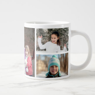 Fügen Sie Ihre eigene 5 Foto Collage Coffee Tasse 
