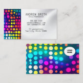 Fügen Sie Ihre eigene Braille-Visitenkarte hinzu Visitenkarte (Vorne/Hinten)