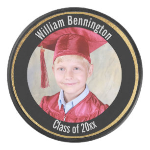 Fügen Sie Ihre eigene Foto-Abschluss-Klasse von Eishockey Puck