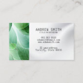 Fügen Sie Ihre eigene Image-Plantage-Visitenkarte  Visitenkarte (Vorderseite)