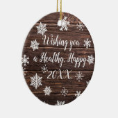 Fügen Sie Ihre eigene Nachricht zu diesem Imitat H Keramik Ornament (Rechts)