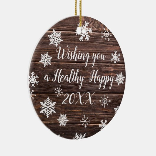 Fügen Sie Ihre eigene Nachricht zu diesem Imitat H Keramik Ornament (Rechts)