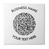 Fügen Sie Ihre eigene QR Code Scan Minimal Einfach Fliese (Vorderseite)