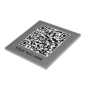 Fügen Sie Ihre eigene QR Code Text Scan Minimal ei Fliese (Seite)