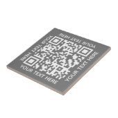 Fügen Sie Ihre eigene QR Code Text Scan Minimal ei Fliese (Seite)