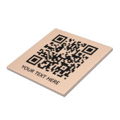 Fügen Sie Ihre eigene QR Code Text Scan Minimal ei Fliese (Seite)