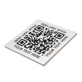 Fügen Sie Ihre eigene QR Code Text Scan Minimal ei Fliese (Seite)