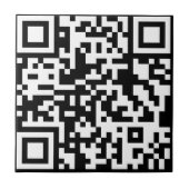 Fügen Sie Ihre eigene QR Code Text Scan Minimal ei Fliese (Vorderseite)