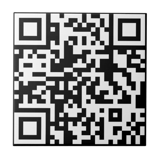 Fügen Sie Ihre eigene QR Code Text Scan Minimal ei Fliese (Vorderseite)