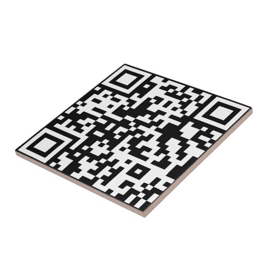 Fügen Sie Ihre eigene QR Code Text Scan Minimal ei Fliese (Seite)
