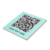 Fügen Sie Ihre eigene QR Code Text Scan Minimal ei Fliese (Seite)