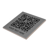 Fügen Sie Ihre eigene QR Code Text Scan Minimal ei Fliese (Seite)