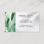 Fügen Sie Ihre eigene Visitenkarte für Ihre Bilder (Vorderseite)