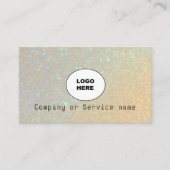 Fügen Sie Ihre eigene Visitenkarte mit Samt hinzu (Vorderseite)