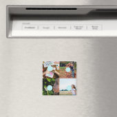 Fügen Sie Ihre eigenen Foto Anpassbare 4-Bildmagne Magnet (In Situ (Geschirrspüler))