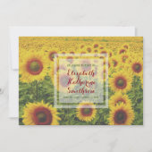 Fügen Sie Ihre eigenen Foto Memorial Sommer Sonnen Einladung (Vorderseite)