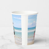 Fügen Sie Ihre eigenen Foto- und/oder Textpapiergr Pappbecher (Rechts)