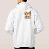 Fügen Sie Ihre eigenen Fotos, Text und Hintergrund Hoodie (Rückseite)