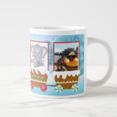 Fügen Sie Ihre eigenen Fotos Weihnachtszug Urlaub  Jumbo-Tasse (Rechts)