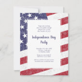 Fügen Sie Ihre eigenen Vintagen Textzeichen Streif Einladung (Vorderseite)