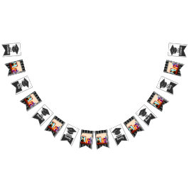 Fügen Sie Ihre Fotos Graduierungsparty Celebrate G Wimpelkette